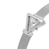 Guess Fame Diamonds Silver Dial Silver Mesh Bracelet Watch for Women - GW0508L1 Buy Now By Guess