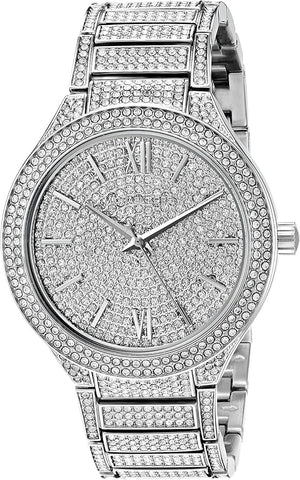 Michael Kors Kerry Crystal Pave Silver Dial Silver Steel Strap Watch For Women - MK3359 Buy Now By Michael Kors