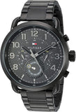 Tommy Hilfiger Briggs Black Dial Black Steel Strap Watch for Men - 1791423 Buy Now By Tommy Hilfiger