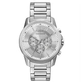 Armani Exchange Outerbanks Chronograph Silver Dial Silver Steel Strap Watch For Men - AX7141 Buy Now By Armani Exchange