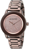 Michael Kors Kinley Brown Dial Brown Steel Strap Watch for Women - MK6245 Buy Now By Michael Kors