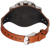 Fossil Original Boyfriend Sport Chronograph Beige Dial Brown Leather Strap Watch for Women - ES4046 Buy Now By Fossil