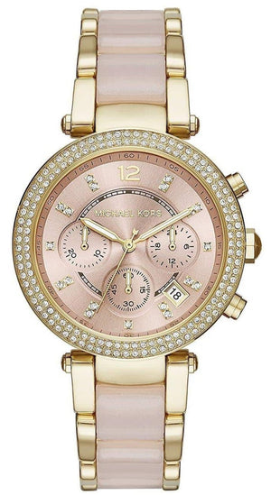 Michael Kors Parker Gold Dial Two Tone Steel Strap Watch for Women - MK6326 Buy Now By Michael Kors