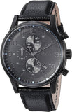 Hugo Boss Blackout Chronograph Black Dial Black Leather Strap Watch For Men - HB1512567 Buy Now By Hugo Boss
