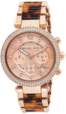 Michael Kors Parker Rose Gold Dial Two Tone Steel Strap Watch for Women - MK5538 Buy Now By Michael Kors
