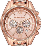 Michael Kors Whitney Chronograph Rose Gold Dial Rose Gold Steel Strap Watch For Women - MK6730 Buy Now By Michael Kors