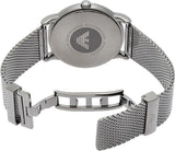 Emporio Armani Luigi Quartz Blue Dial Grey Mesh Bracelet Watch For Men - AR11053 Buy Now By Emporio Armani