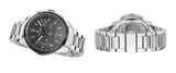 Tommy Hilfiger Iconic Quartz Black Dial Silver Steel Strap Watch for Men - 1791564 Buy Now By Tommy Hilfiger