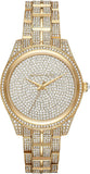 Michael Kors Lauryn Crystals Gold Dial Gold Steel Strap Watch For Women - MK3930 Buy Now By Michael Kors