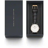 Daniel Wellington Classic Reading White Dial Black Leather Strap Watch For Women - DW00100041 Buy Now By Daniel Wellington