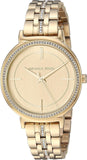 Michael Kors Cinthia Quartz Gold Dial Gold Steel Strap Watch For Women - MK3681 Buy Now By Michael Kors