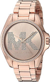 Michael Kors Bradshaw Quartz Rose Gold Dial Rose Gold Steel Strap Watch For Women - MK6556 Buy Now By Michael Kors