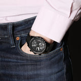 Hugo Boss Pilot Edition Chronograph Black Dial Black Steel Strap Watch for Men - 1513854 Buy Now By Hugo Boss