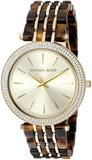 Michael Kors Darci Gold Dial Brown Two Tone Steel Strap Watch for Women - MK4326 Buy Now By Michael Kors