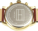 Tommy Hilfiger Jake Quartz White Dial Brown Leather Strap Watch for Men - 1791231 Buy Now By Tommy Hilfiger