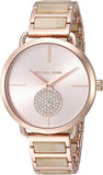 Michael Kors Portia Quartz Rose Gold Dial Rose Gold Steel Strap Watch For Women - MK3678 Buy Now By Michael Kors