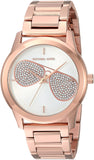 Michael Kors Hartman Analog White Dial Rose Gold Steel Strap Watch For Women - MK3673 Buy Now By Michael Kors