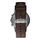 Emporio Armani Sportivo Black Dial Brown Leather Strap Watch For Men - AR2462 Buy Now By Emporio Armani
