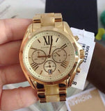 Michael Kors Bradshaw Gold Dial Gold Steel Strap Watch for Women - MK5722 Buy Now By Michael Kors