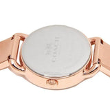 Coach Delancey Silver Dial Rose Gold Steel Strap Watch for Women - 14502355 Buy Now By Coach