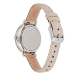 Fossil Jacqueline White Dial Beige Leather Strap Watch for Women - ES3793 Buy Now By Fossil