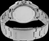 Fossil Garrett Chronograph Blue Dial Silver Steel Strap Watch for Men - FS5623 Buy Now By Fossil