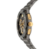 Versace Greca Icon Quartz Black Dial Black Steel Strap Watch For Men - VEZ900521 Buy Now By Versace
