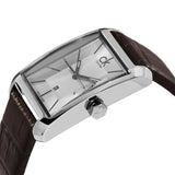 Calvin Klein Window Silver Dial Brown Leather Strap Watch for Women - K2M23126 Buy Now By Calvin Klein
