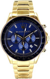 Maserati SFIDA Analog Blue Dial Gold Stainless Steel Watch For Men - R8873640008 Buy Now By Maserati