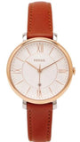 Fossil Jacqueline White Dial Brown Leather Strap Watch for Women - ES3842 Buy Now By Fossil