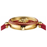 Versace Palazzo Empire Red Dial Red Leather Strap Watch for Women - VCO120017 Buy Now By Versace
