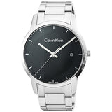 Calvin Klein City Chronograph Black Dial Silver Steel Strap Watch for Men - K2G2G14Y Buy Now By Calvin Klein