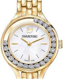 Swarovski Lovely Crystals White Dial Gold Steel Strap Watch for Women - 5242895 Buy Now By Swarovski