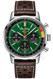 Breitling Top Time B01 Ford Mustang Green Dial Brown Leather Strap Watch for Men - AB01762A1L1X1 Buy Now By Breitling