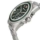 Emporio Armani Sportivo Chronograph Blue Dial Silver Steel Strap Watch For Men - AR6090 Buy Now By Emporio Armani