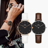 Daniel Wellington Classic Petite Bristol Black Dial Brown Leather Strap Watch For Women - DW00100177 Buy Now By Daniel Wellington