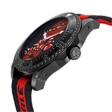 Gucci Dive Blue & Red Dial Blue & Red Nylon Strap Watch For Men - YA136214 Buy Now By Gucci