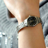 Tissot Le Locle Automatic Small Lady Black Dial Silver Steel Strap Watch For Women - T41.1.183.53 Buy Now By Tissot