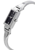 Bulova Classic Collection Black Dial Silver Steel Strap Watch for Women - 96L138 Buy Now By Bulova