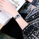 Versace V-Flare Quartz Black Dial Silver Steel Strap Watch for Women - VEBN00618 Buy Now By Versace