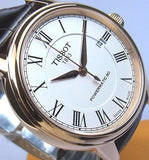 Tissot T Classic Carson Powermatic 80 White Dial Brown Leather Strap Watch for Men - T085.407.36.013.00 Buy Now By Tissot