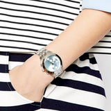 Marc Jacobs Peeker Chronograph Silver Dial Silver Steel Strap Watch for Women - MBM3371 Buy Now By Marc Jacobs