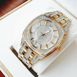 Bulova Phantom Crystal Silver Dial Two Tone Steel Strap Watch for Men - 98B324 Buy Now By Bulova