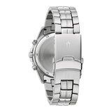 Bulova Classic Collection Black Dial Silver Steel Strap Watch for Men - 96K107 Buy Now By Bulova