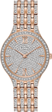 Bulova Crystal Collection Silver Crystals Dial Two Tone Steel Strap Watch for Women - 98L235 Buy Now By Bulova