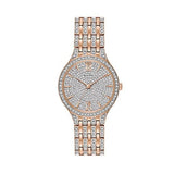 Bulova Crystal Collection Silver Crystals Dial Two Tone Steel Strap Watch for Women - 98L235 Buy Now By Bulova