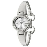 Gucci Guccissima Quartz Silver Dial Silver Steel Strap Watch For Women - YA134502 Buy Now By Gucci