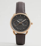 Fossil Tailor Grey Dial Grey Leather Strap Watch for Women - ES3913 Buy Now By Fossil