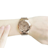 Guess BFF Multifunction Rose Gold Dial Rose Gold Steel Strap Watch for Women - W0231L4 Buy Now By Guess