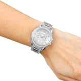 Fossil Riley Multifunction Silver Dial Silver Steel Strap Watch for Women - ES3202 Buy Now By Fossil